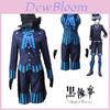 Premium Black Butler Kuroshitsuji Ciel Phantomhive Blue Cosplay Costume Uniform For Anime Fans