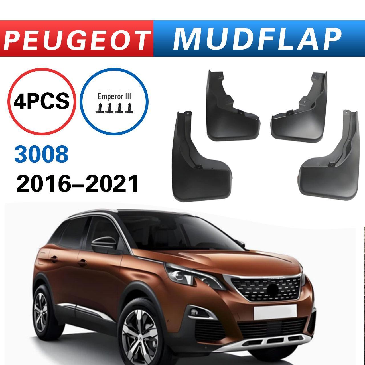 

Совместимые брызговики для PEUGEOT 3008 (2016-2021 гг.)