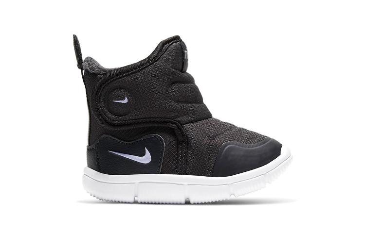 Nike Novice Fleece Lined Slip Resistant Thermal High Top Snow Boots Black Infant And Toddler AV8338-004