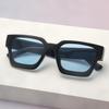Minimalist Thick Frame Square Sunglasses With Uv400 For Fashionable Women And Men