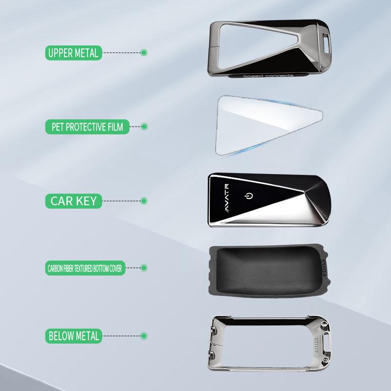 Avatr 06 Max Electric Key Case - Ultra Metal Shell Buckle, Extended Range Version