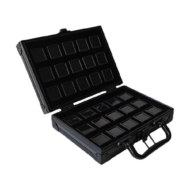 Travel Friendly Sturdy Aluminum Alloy Jewelry Holder With Lock Designs for Secure Storage of Valuables On The Way