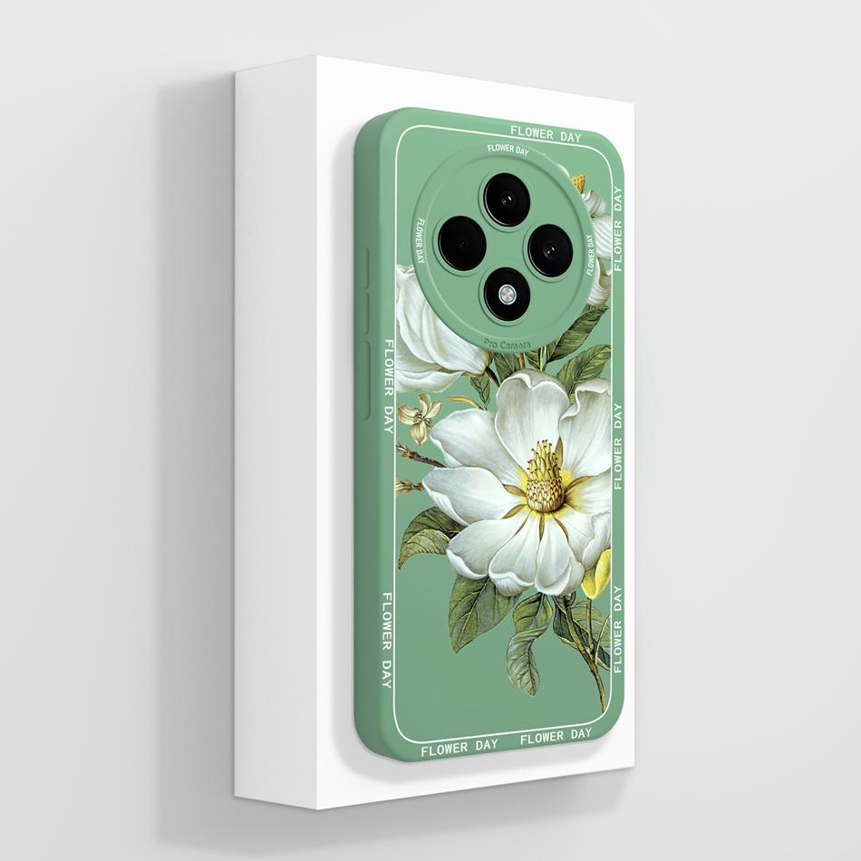 For Oppo Reno 12F Case Artistic Style Full Coverage Anti Drop Funda For Oppo Reno12 F 4G 5G Soft Liquid Phone Back Covers Coque