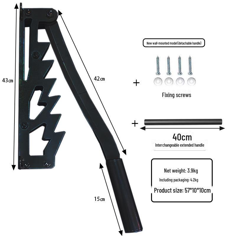 Outdoor Manual Firewood Splitter - Household Wood Splitting Tool