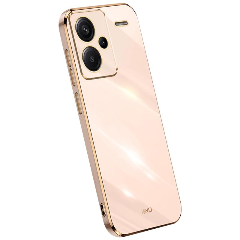 XINLI For Xiaomi Redmi Note 13 Pro+ 5G Soft TPU Case Electroplating Shockproof Phone Cover