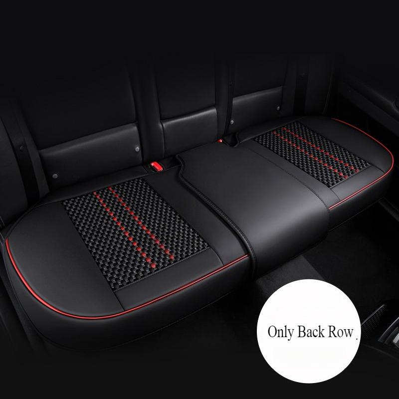 Capa de Assento de Carro Universal de Poliéster Almofada para FORD Fiesta Fusion Mondeo Taurus Mustang Territory Kuga F-150 Acessórios Automotivos