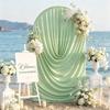 Fabric Arch Backdrop Cover Wrinkle Resistant Party Background Decoration  Baby Shower