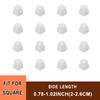 8/16Pcs Anti-slip Chair Leg Caps Silicone Table Cover Feet Pads Floor Protectors Furniture Accessories