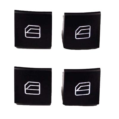 4 Pieces Window Switch Repair Button Cover For Mercedes ML W164 (2006-2011)