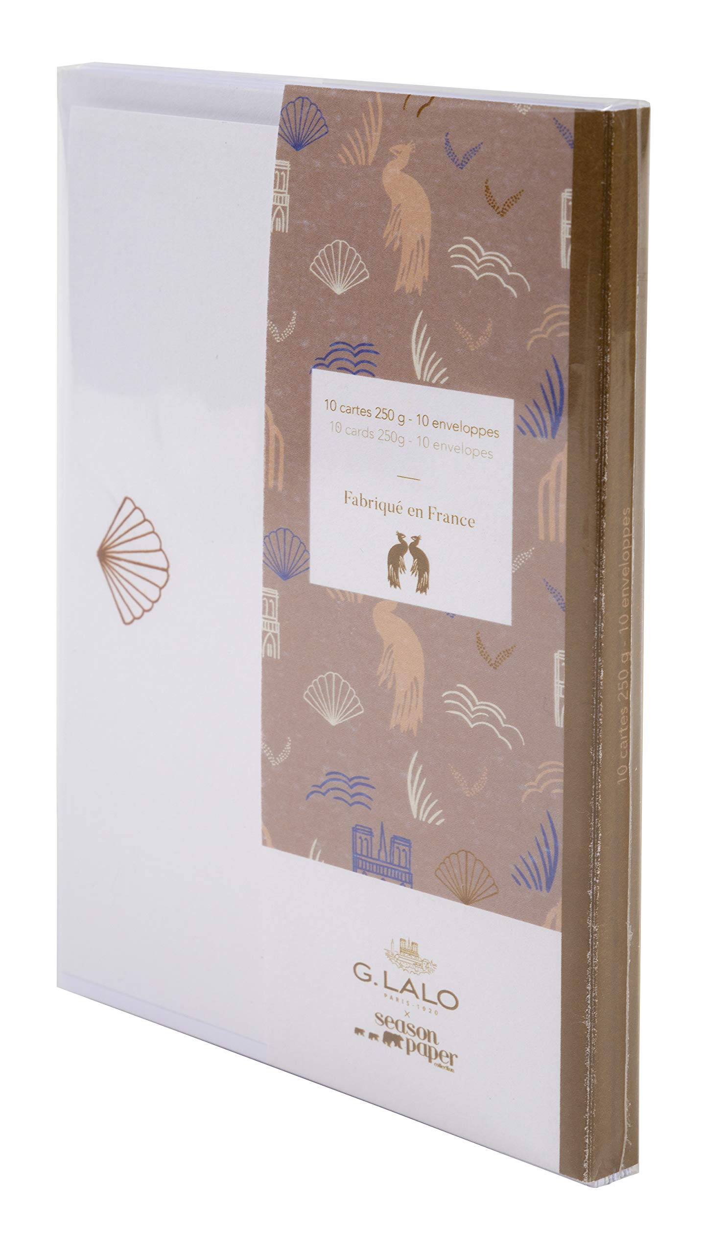 

G.LALO Сезонный набор бумажных карточек и конвертов Роза gl75805