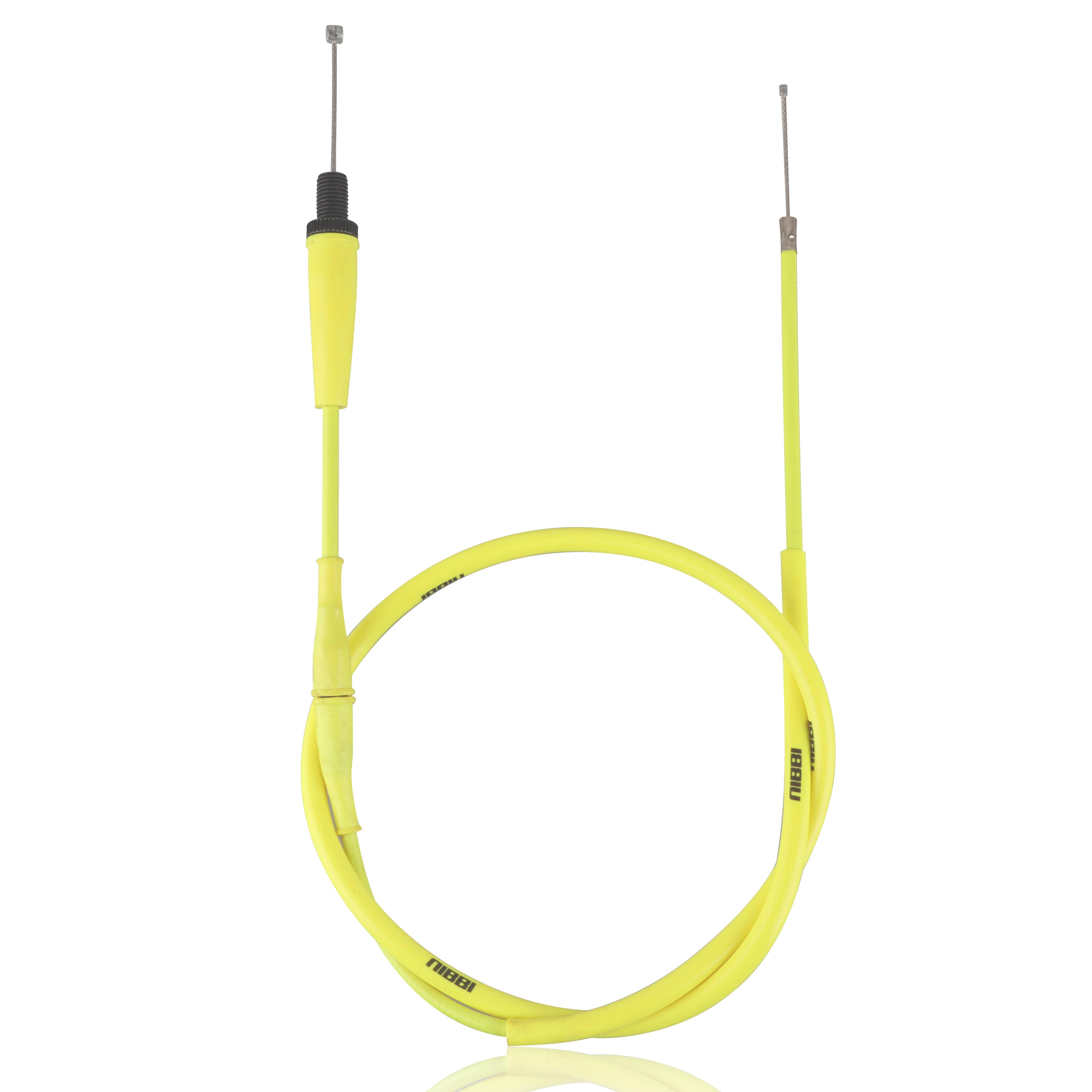 NIBBI Motorcycle Throttle Cable 117cm Accelerator Clutch Line Gas Throttle Cable For Honda Yamaha Suzuki ATV Dirt Bike Motocross