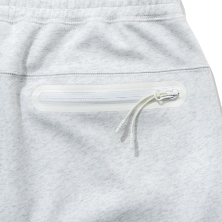 New Era SS22 Minimalist Fleece Loose Mid-Rise Shorts Unisex shorts Gray White 13086464