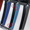 BLM1 3D Car Front Grill Cover for BMW X1 E84 2010 2011 2012 2013 2014 2015 Accessory