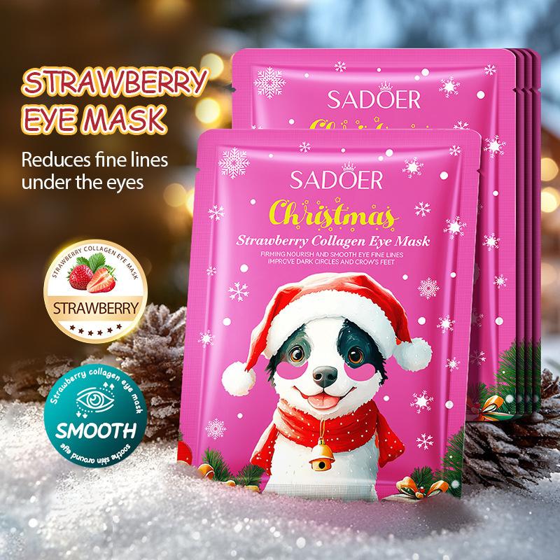50/100Pcs Collagen Eye Mask Moisturizing Under Eye Patches Dark Circles Fine Lines Care Blueberry Avocado Eye Patches