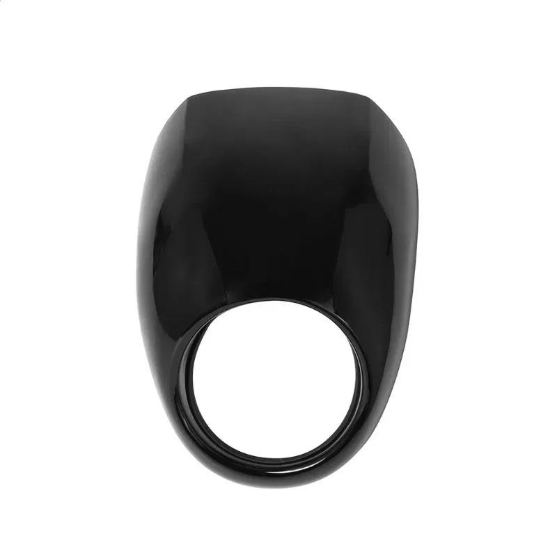 Motorcycle Black Headlight Grill Fairing Cover ABS Plastic Windshield 883 1200 Front Fork Mount New Sell Good