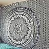 Mandala Flower Print Wall Hanging Tapestry Carpet Mat Home Living Room Decor