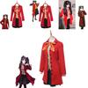 Elegant Tohsaka Rin Matou Sakura School Uniform Suit Cosplay Costume For Women