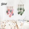 Harmony Creating Wall High Quality Macrame Handmade Large Boho Art Decor Yarn Woven Tapestry Leaf