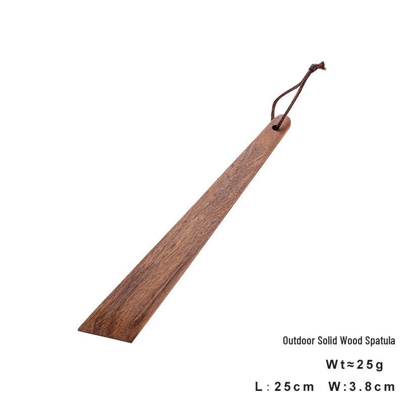 Acacia Wood Non-slip Anti-scald Spatula for Non-stick Stir-frying