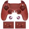 PlayVital Silicone Cover for PS5 Cute Controller Cover Skin Protector with Thumb Grip Caps Touchpad Stickers Controller, (Demon Style) & [Deep