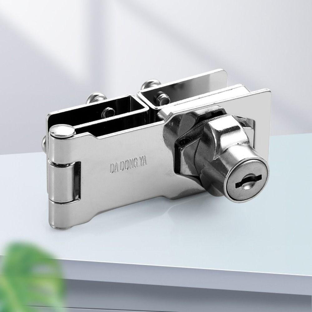 Security Cabinet Display Lock Single/Double Door Cabinet Door Lock New Lockset  Showcase