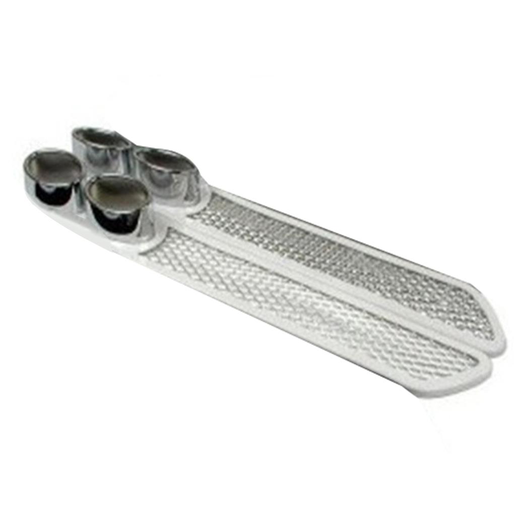 2pcs Universal Car Auto Styling Decorative Vent Grid Exhaust