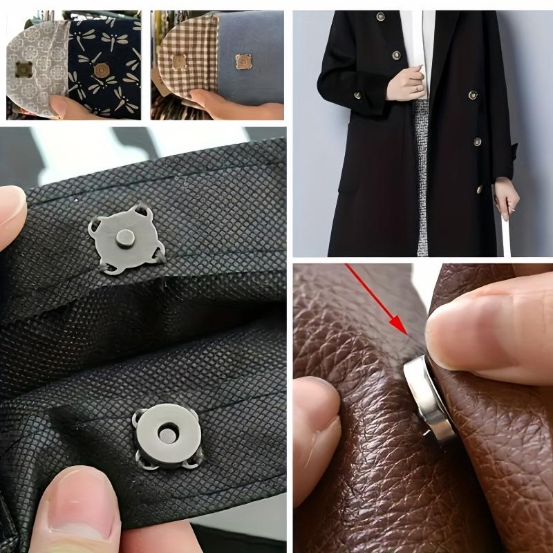 Plum Blossom Magnetic Buckle Curtain Hand Sewn Invisible Magnetic Suction Buckle Anti Light Leakage Mother and Child Button