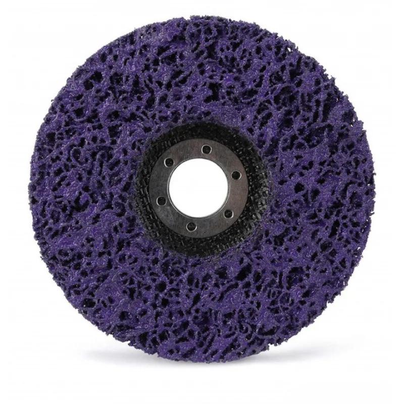 1PC 100 115 125mm Abrasive Strip Disc for Angle Grinder Paint Rust Removal Coral Poly Wheel