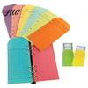 Cash Savings Envelopes 1 Set 12 Colors Budget Envelope Binder, Organizer for Management Budgeting, A6 6-Ring Money Planner Binder Saving Tracking