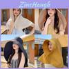 Sun Protection Hat For Women With Wide Brim And Neck Cover Summer Sunshade Cap For Outdoor Use