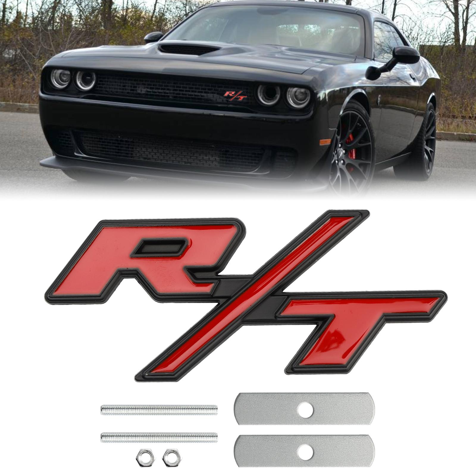 

Наклейка на переднюю решетку радиатора R/T для Dodge Charger Challenger красный