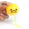 Relaxation Desk Toy Stress Relief Vomiting Yolk Toy, Cartoon Egg Squeeze Student Sensory Hand Exercise Ball Fidget