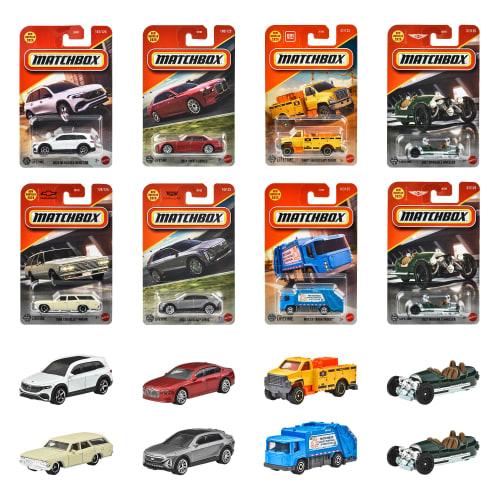 Matchbox Basic Cars G Assortment Vehicle Toy Mini Cars, 24-Car Set, Box Set, Ages 3+, Multi-Purpose, 98CG-30782
