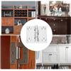 Hinge Stainless Steel Cabinet Door Window Hardware Accessories 50x50mm
