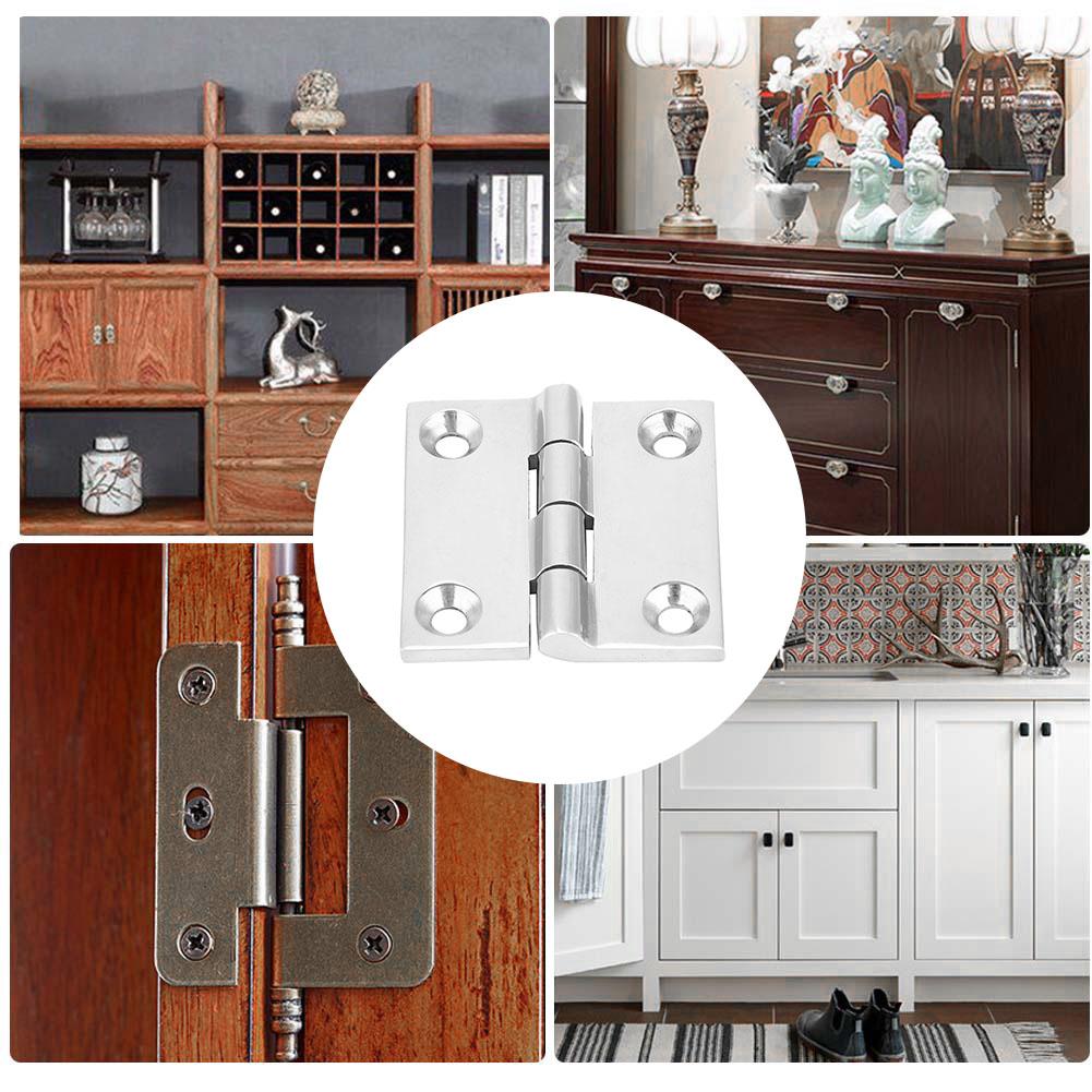 Hinge Stainless Steel Cabinet Door Window Hardware Accessories 50x50mm