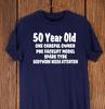 Funny 50th Birthday T-Shirt – One Careful Owner, Bodywork Needs Attention