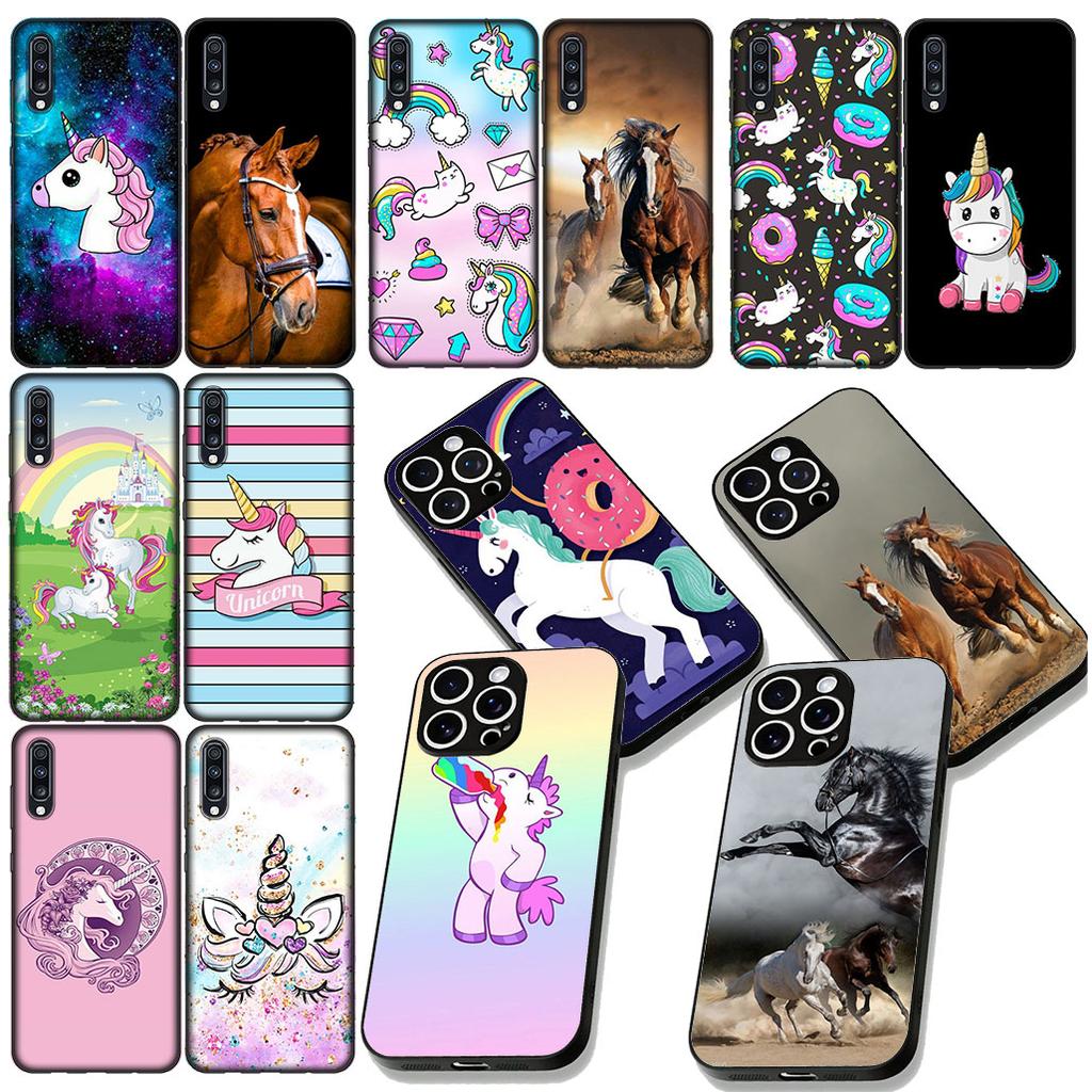 Unicorn Wild Horse Phone Cover for Motorola Moto G86 G14 G35 G34 G45 G55 G67 G75 G85 G24 G15 G54 G57 Power Protective Case