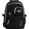 High value college style sweet contrasting color splicing backpack high school students large capacity backpack