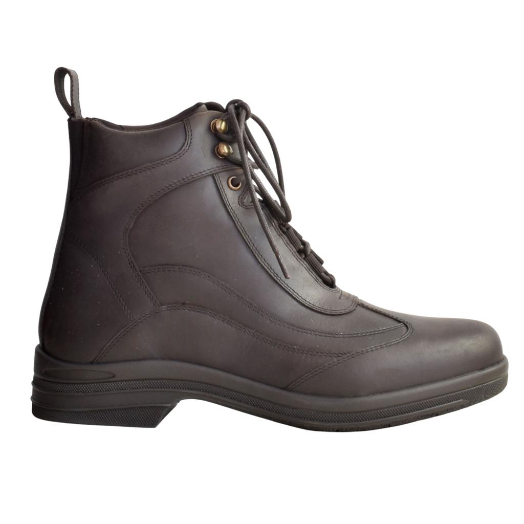 Brogini Womens/Ladies Kilcott Oiled Leather Ankle Boots