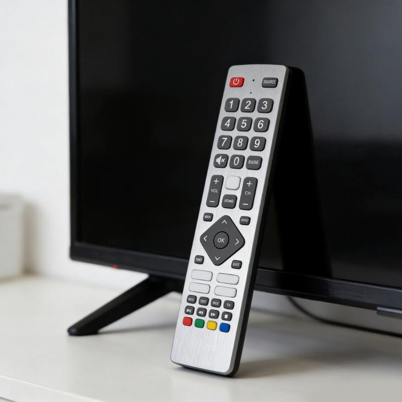 Replacement IR Remote Control For RMC0133 Digital TVs Easy Setups Ergonomic Key Long Lasts Build