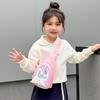 Cute Unicorn Kids Chest Bag Trendy Lightweight Eggshell Bag Kindergarten Boys and Girls One Shoulder Crossbody Bag