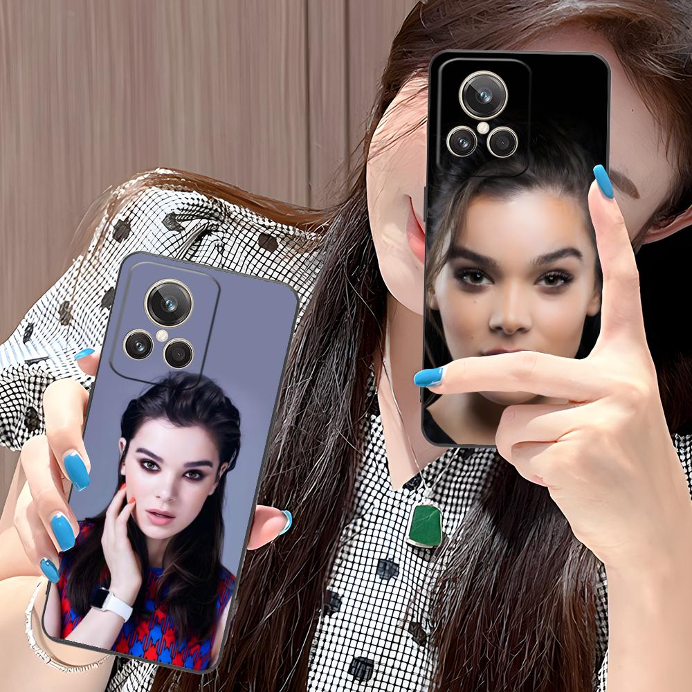 Hailee Steinfeld Matte TPU Mobile Phone Case for Realme GT 8 Neo Pro C75 73 71 C67 65 C55 53 C35 31 C20 15 Colorful Cover