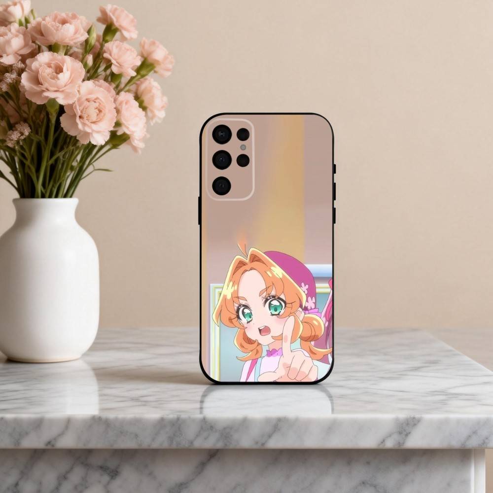 Anna A-Akechi Star D-Detective Phone Case For Samsung S25,S24,S21,S22,S23,S30,Ultra,S20,Plus,Others Soft Black Cover