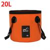 12L 20L Portable Folding Bucket for Outdoor Travel, Foldable Water Bucket Portable Car Wash Bucket For Camping Travel JTQJT01