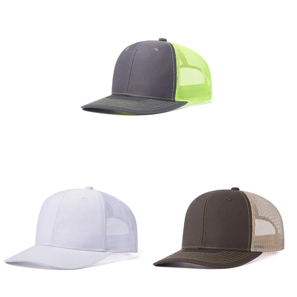 Baseball Cap With Wide Brim And Breathable Mesh For Summer Sun Protection Mens Outdoor Style