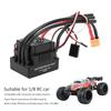 120A Waterproof Brushless ESC Electronic Speed Controller Accessory Fit for 1/8 RC Car Electronic Speed Controller
