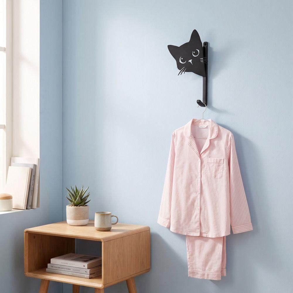 3D Printed Kitten Wall Hooks Decorative Hanging Hook Wall Decorations Key Holder Home