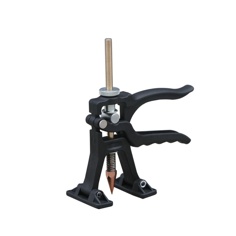 360° Rotary Handle Spot Welding Pulling Unit with Base Small Leveling Bar Lifter  Truck