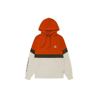 Vans Color Block Kapuzenpullover Unisex Sweatshirts Schmutzig-Orange Weiß VN0A4UT23KS