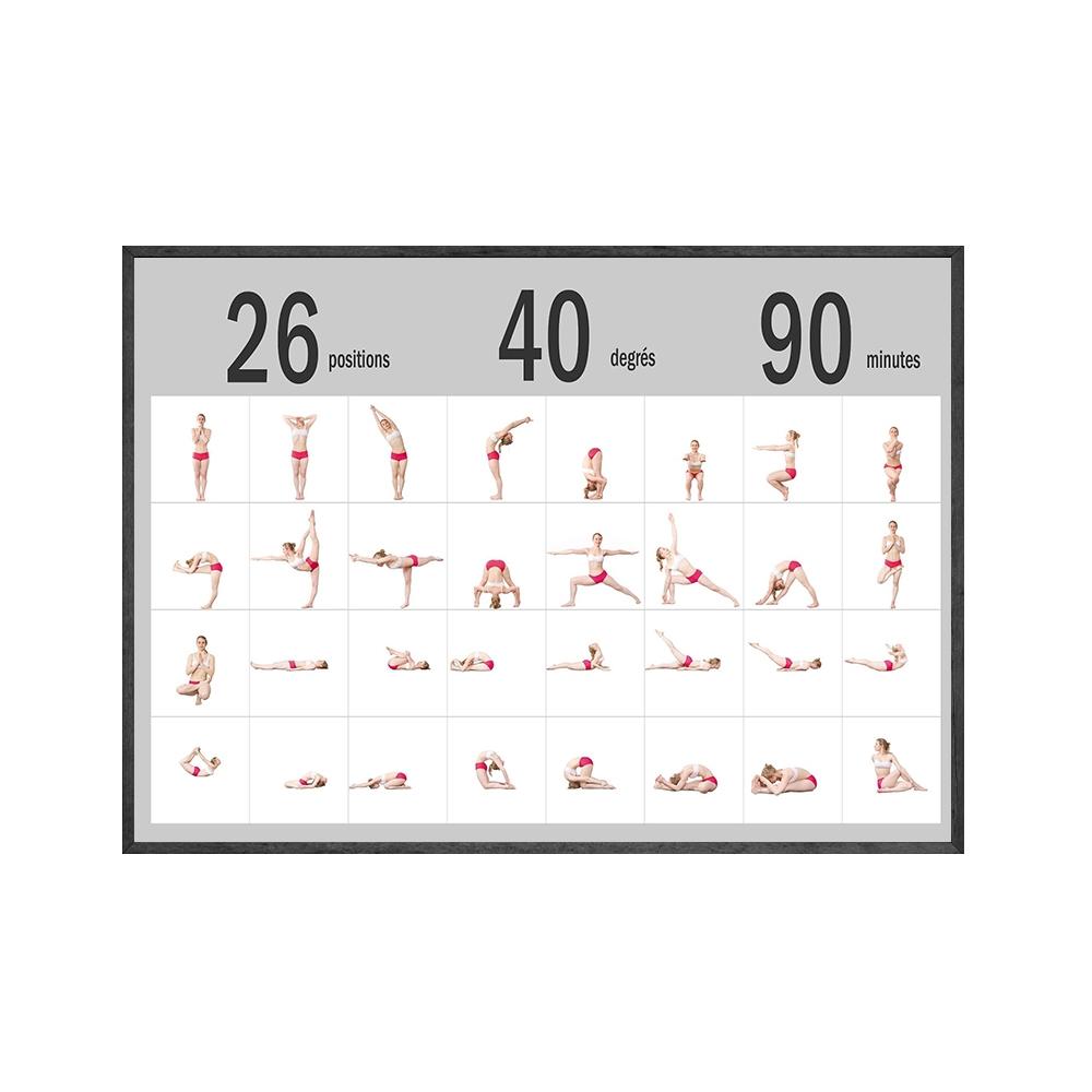 

Плакат Аштанга Йога Упражнения в тренажерном зале Йога Аштанга Диаграмма Поза Плакат о здоровье Настенная живопись на холсте Картины для декора гостиной 21x30cm No Framed